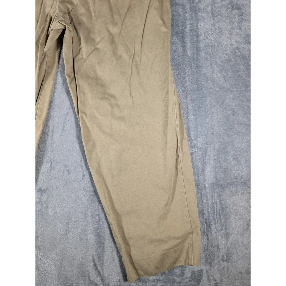 Banana Republic Vintage Safari Travel Mens Khaki‎ Cotton Chino Pants 37x28